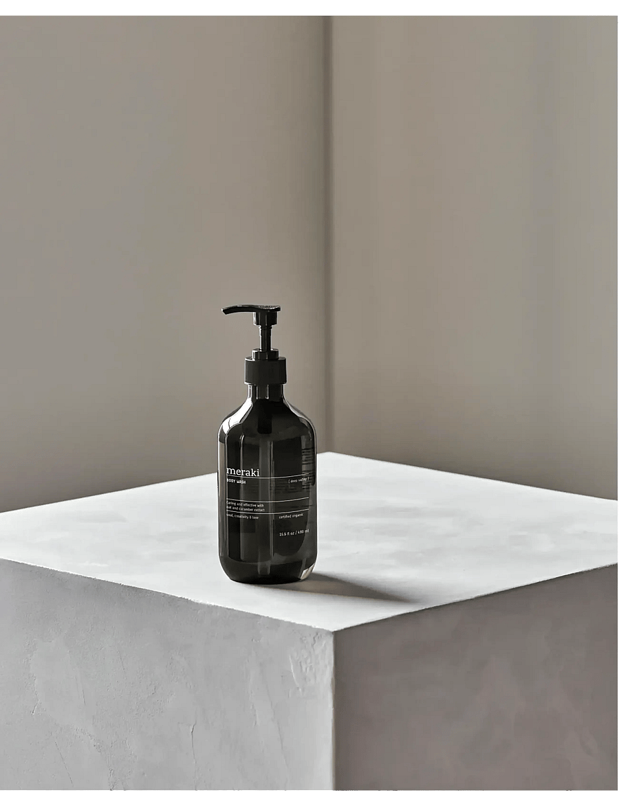 meraki - Body wash, Deep Valley, 490 ml - dušigeelid ja õlid - grey - 2