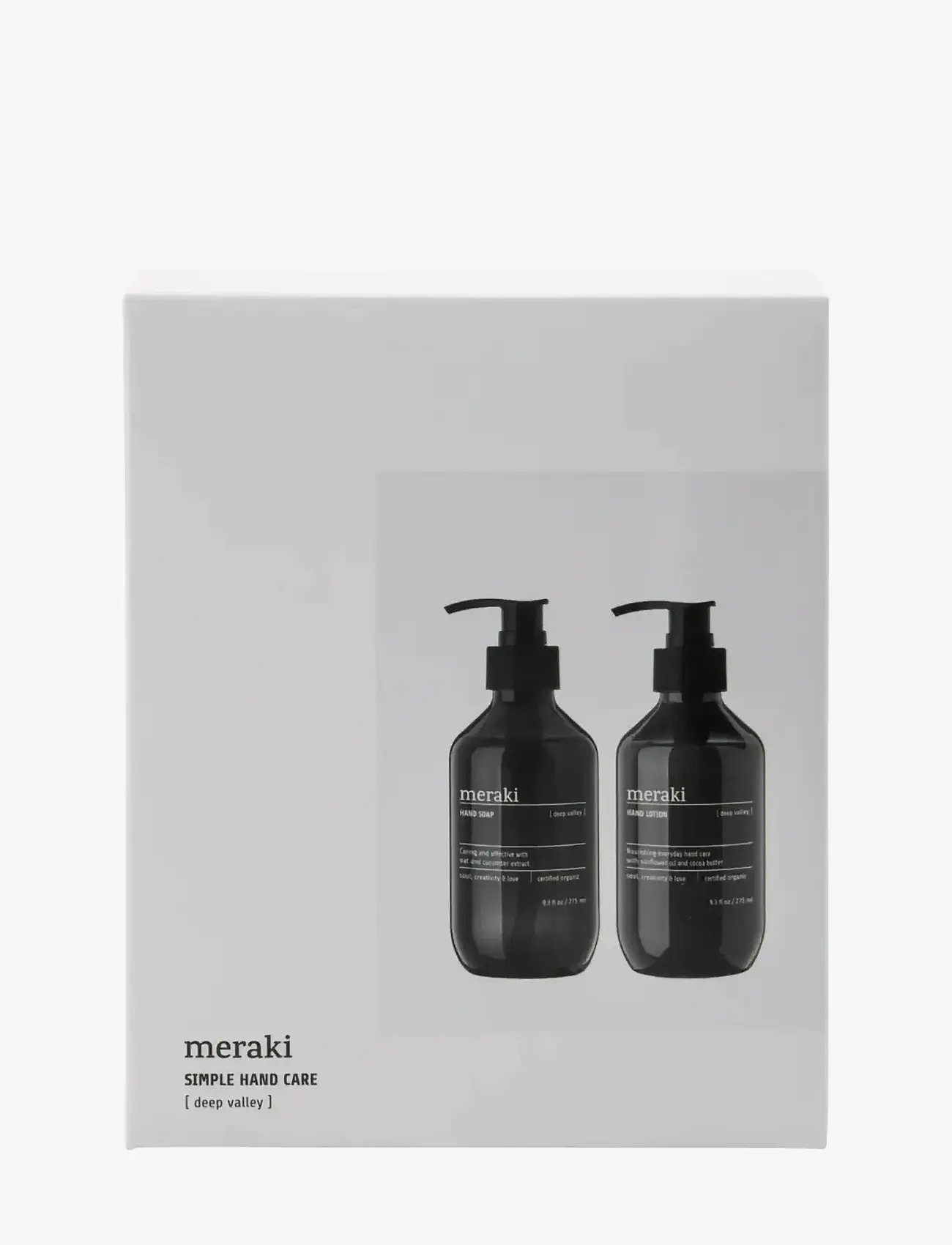 meraki - Gift box, Deep Valley Hand Soap + H - til ham - grey - 0
