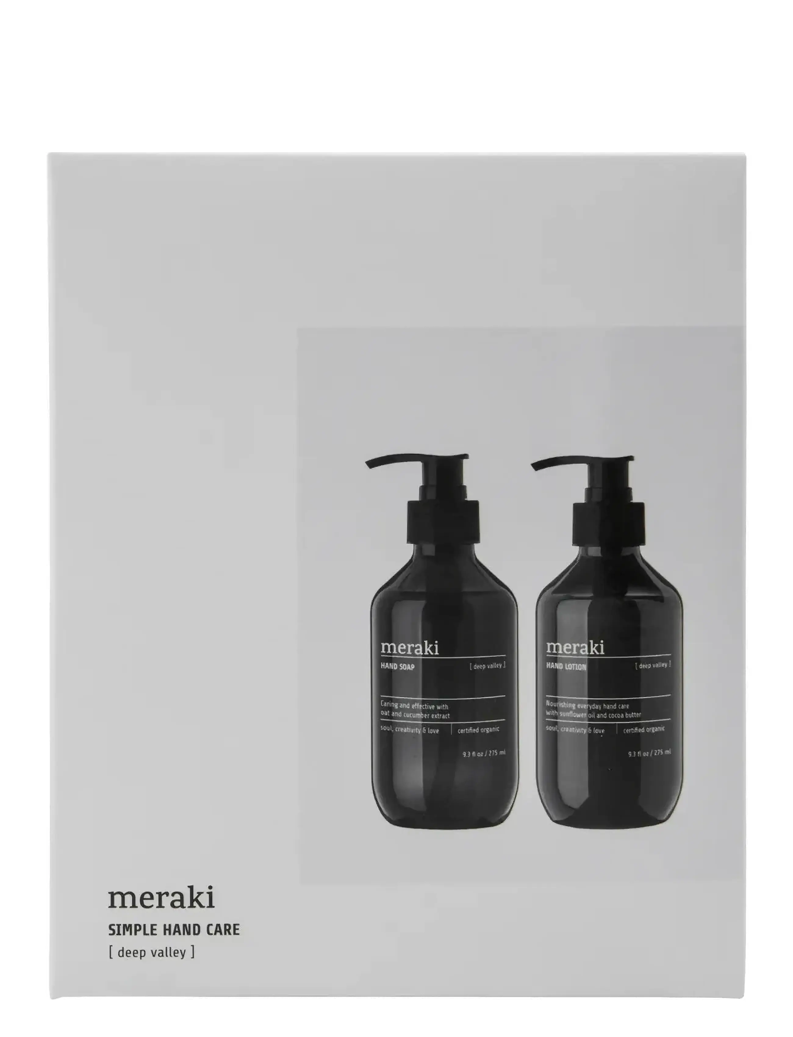 meraki Gift box, Deep valley, Simple hand care, 275 ml - Gavesæt - GREY / grey
