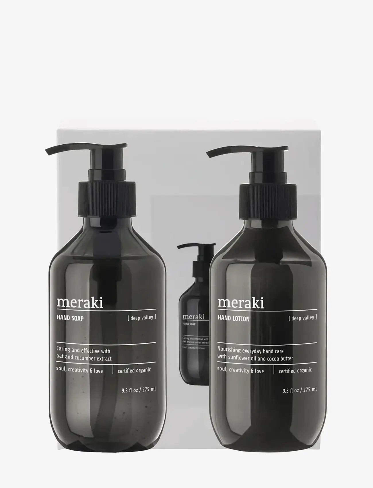 meraki - Gift box, Deep Valley Hand Soap + H - til ham - grey - 2