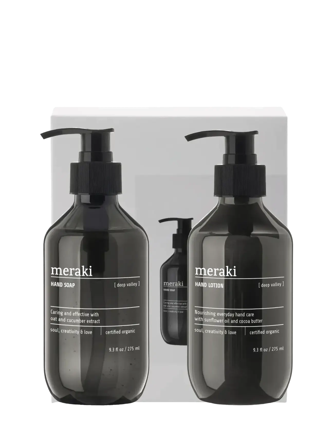 meraki - Gift box, Deep Valley Hand Soap + H - til ham - grey - 2