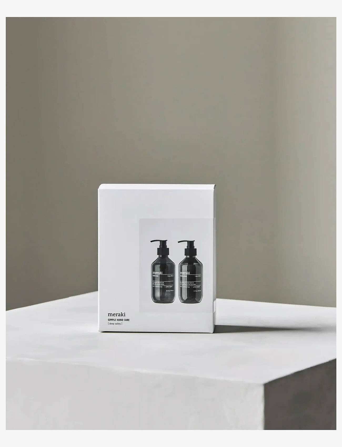meraki - Gift box, Deep Valley Hand Soap + H - til ham - grey - 4