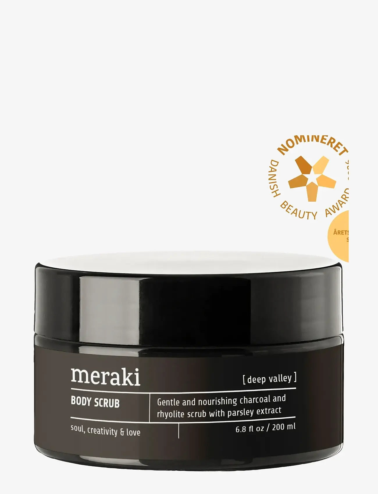 meraki - Body scrub, Deep Valley, 200 ml - skrub & exfoliering - krop - grey - 1