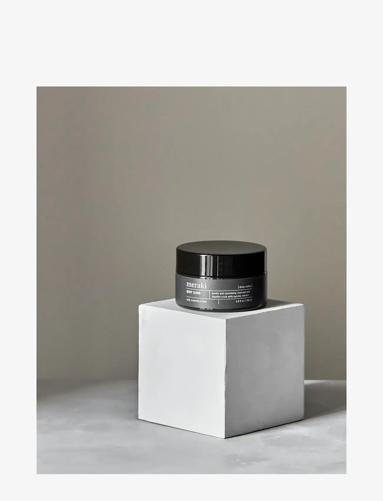 meraki - Body scrub, Deep Valley, 200 ml - skrub & exfoliering - krop - grey - 2