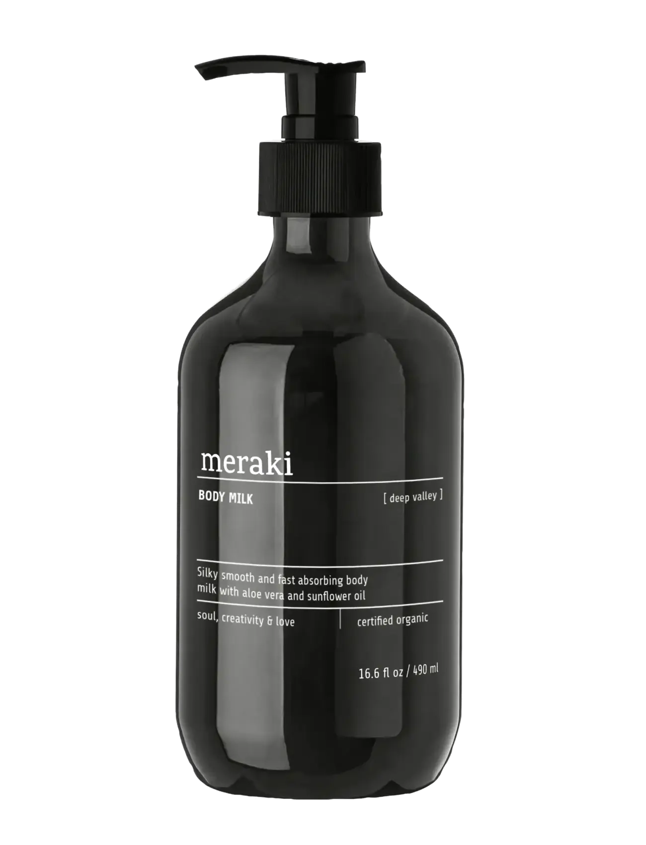 meraki Body Milk, Deep Valley, 490 Ml, Cremes & Lotion & Bodybutter, Hvid, Str: ONE SIZE