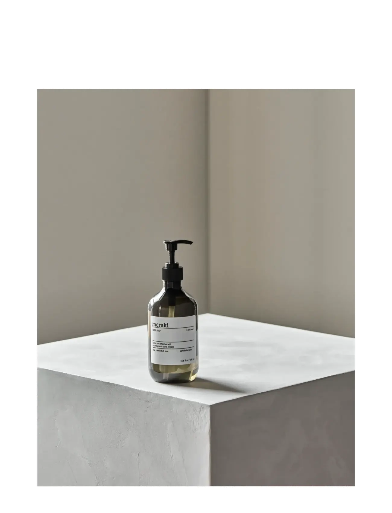 meraki - Hand soap, Silky Mist, 490 ml - laveste priser - grey - 1