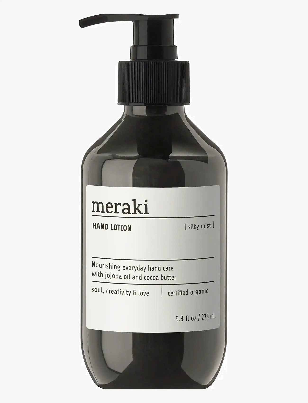 meraki - Hand lotion, Silky Mist, 275 ml - käsivoiteet - grey - 0