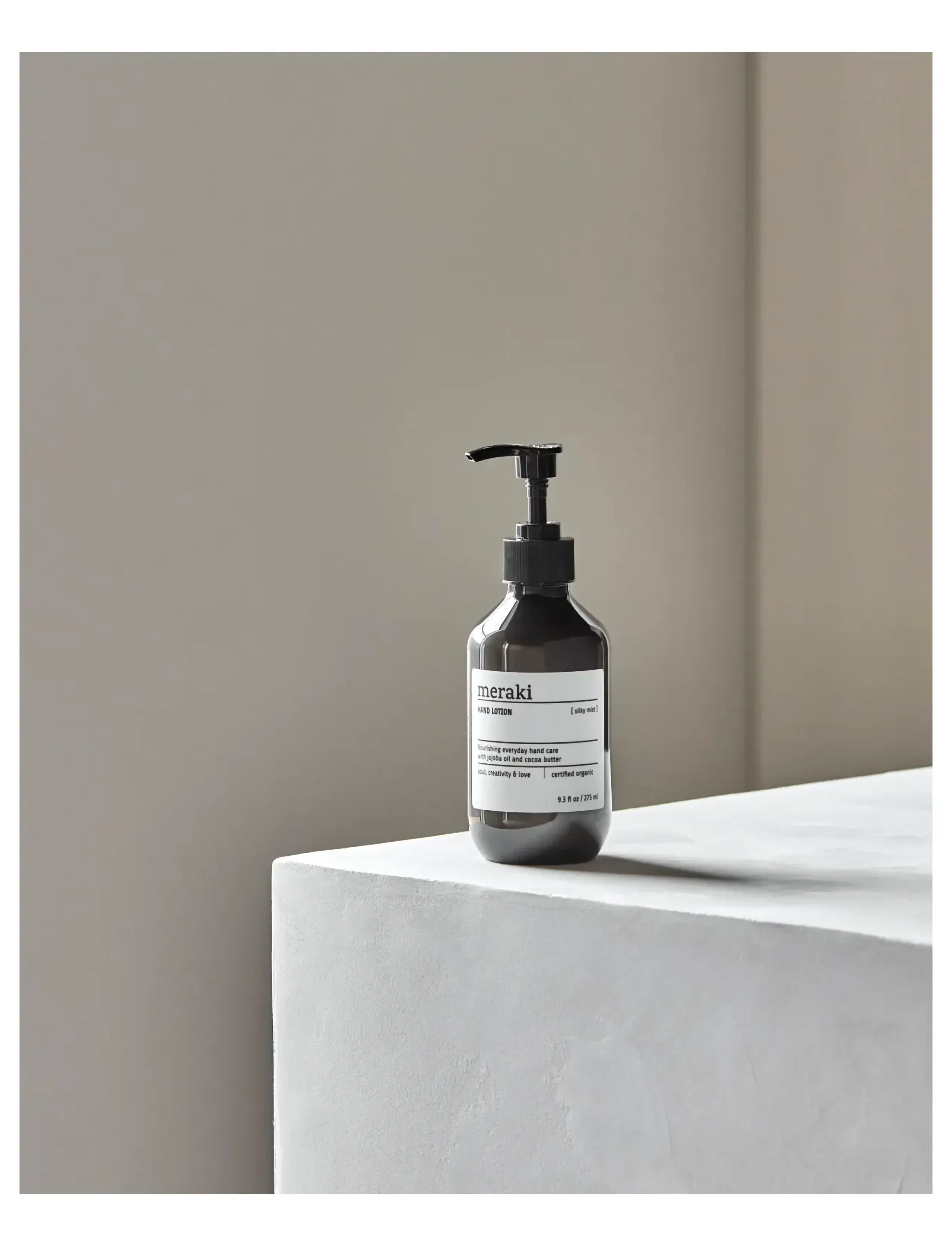meraki - Hand lotion, Silky Mist, 275 ml - håndpleje - grey - 0