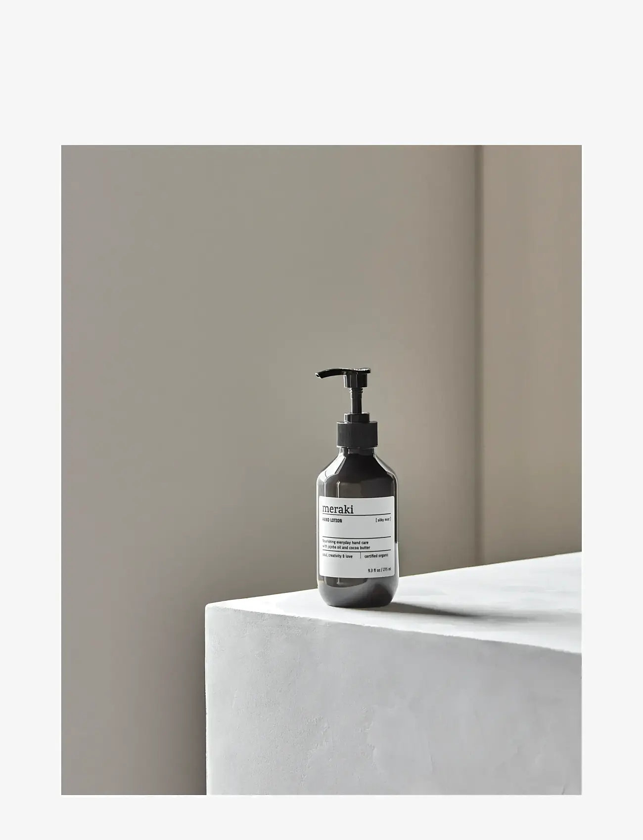 meraki - Hand lotion, Silky Mist, 275 ml - käsivoiteet - grey - 1