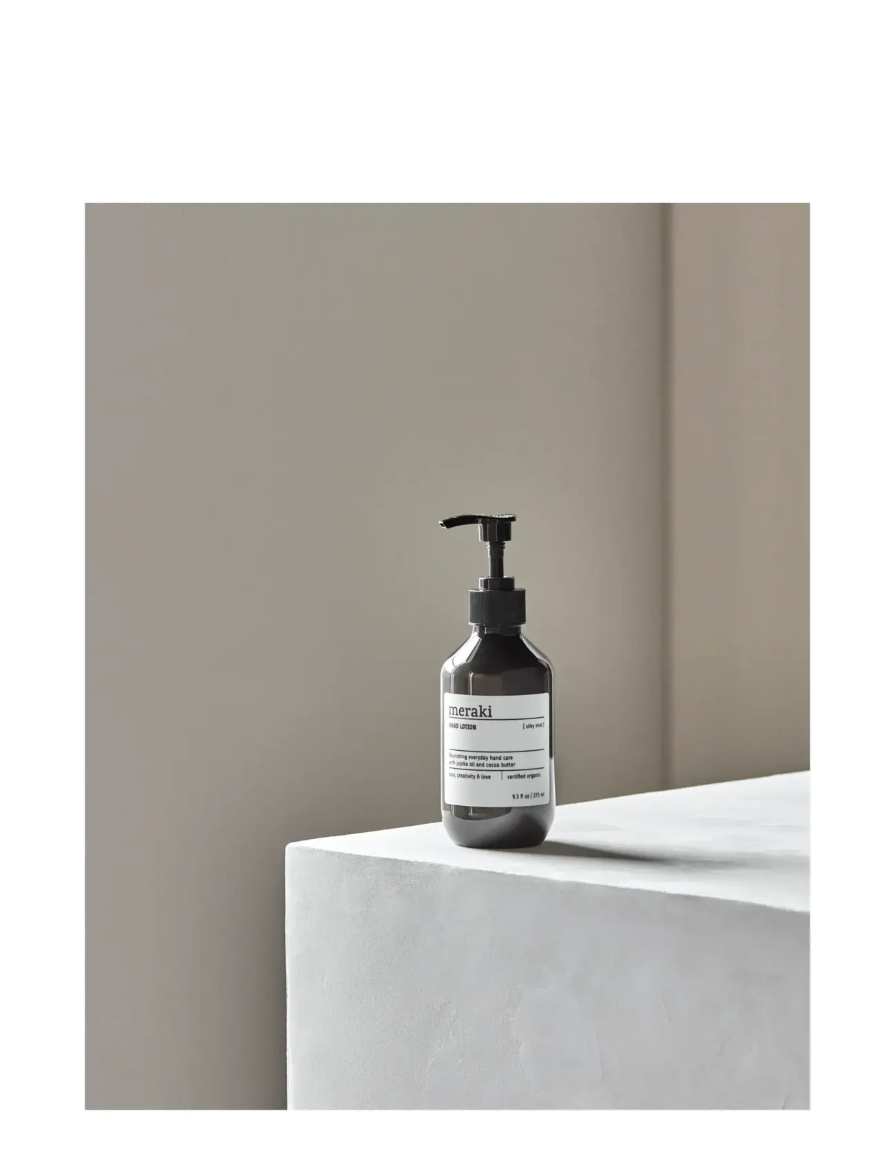 meraki - Hand lotion, Silky Mist, 275 ml - håndkrem & fotkrem - grey - 1