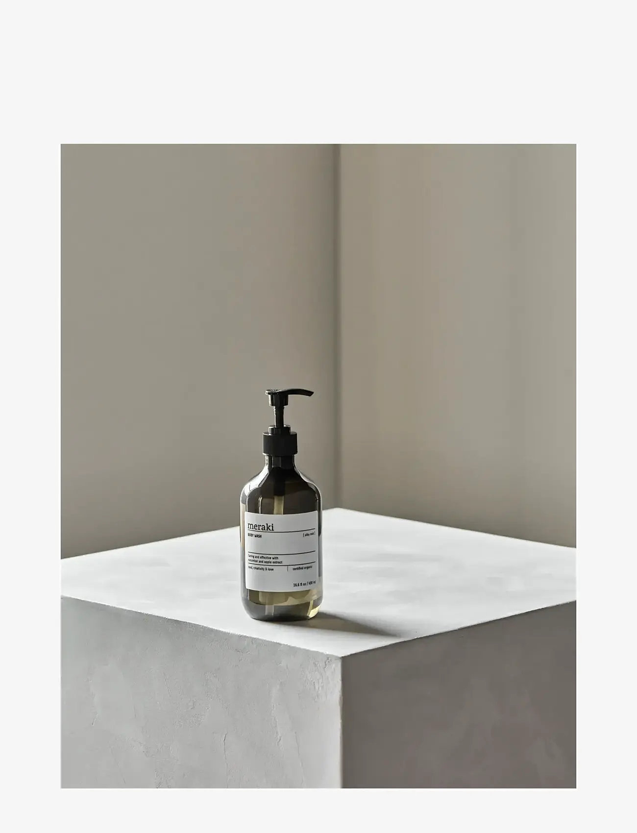 meraki - Body wash, Silky mist - suihkugeelit ja öljyt - grey - 1