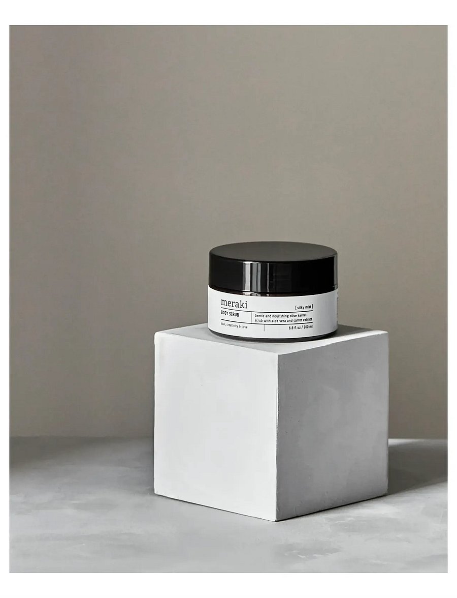 meraki - Body scrub, Silky Mist, 200 ml - keha koorimine - grey - 0