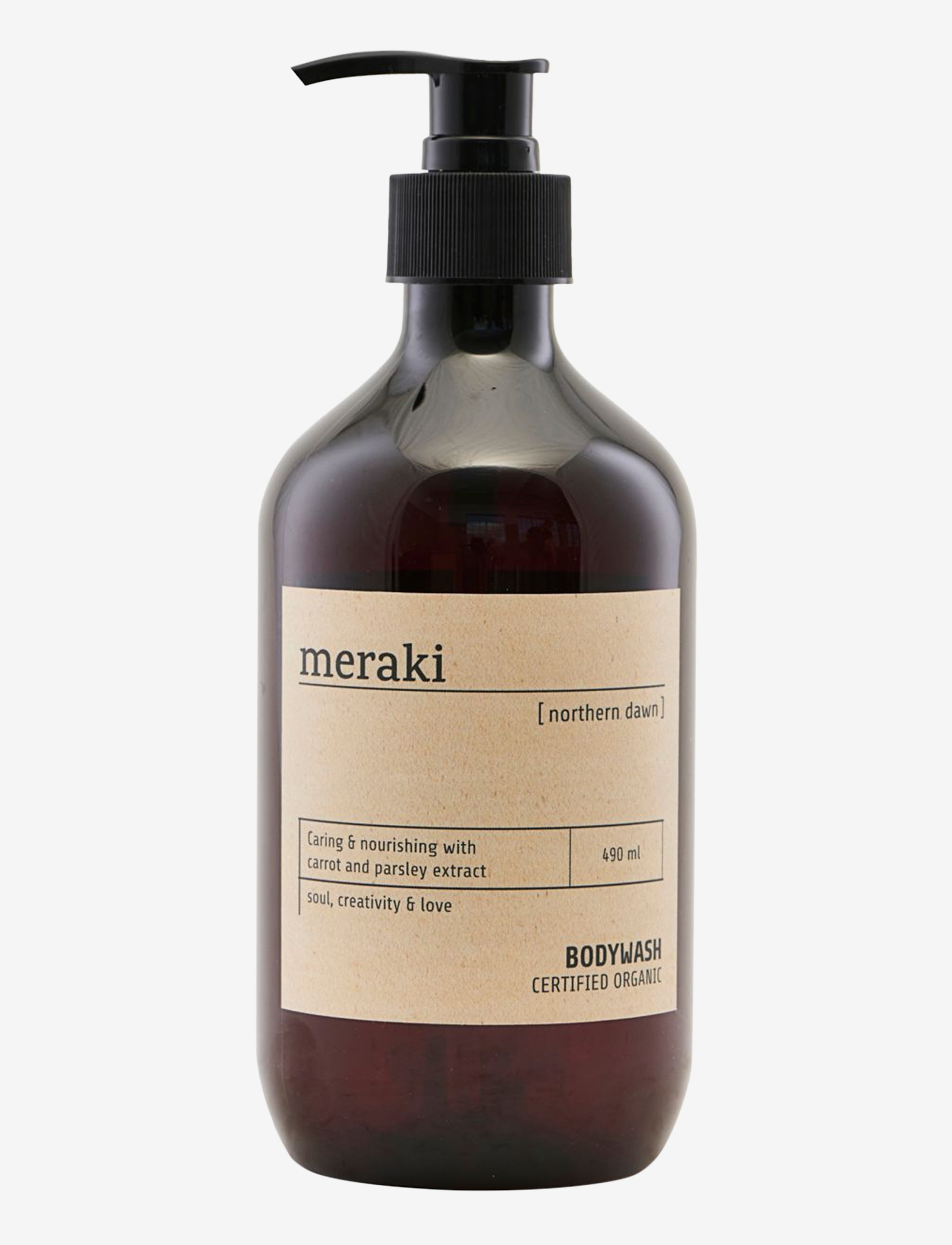 meraki Body Wash, Northern Dawn, 490 Ml, Cremes & Lotion & Bodybutter, Nude, Str: 490 ml