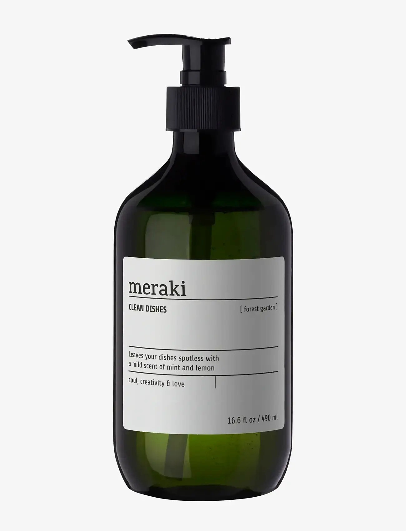 meraki - Dish wash, Forest garden - opvaskemiddel - clear - 0