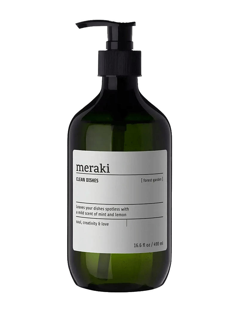 meraki - Dish wash, Forest garden - uppþvottalögur - clear - 0