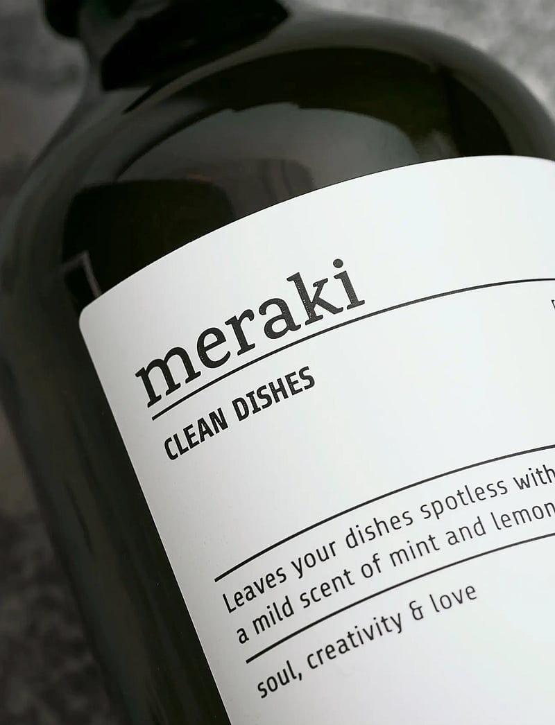 meraki - Dish wash, Forest garden - uppþvottalögur - clear - 2