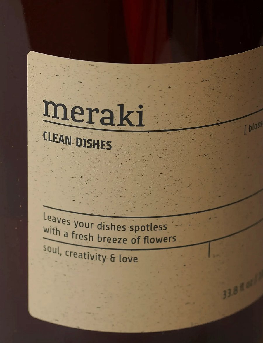 meraki - Dish wash, Blossom Breeze, 1000 ml - clear - 3