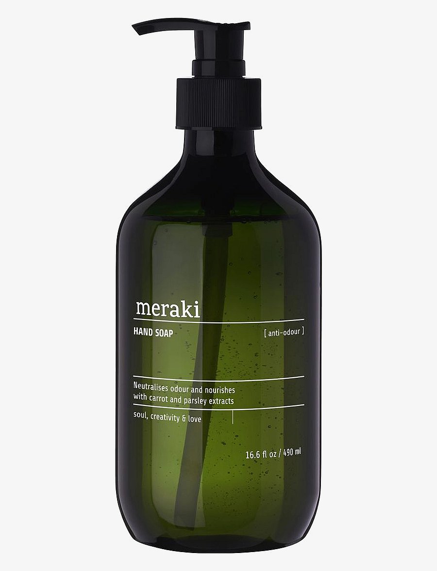 meraki - Hand soap, Anti-Odour, 490 ml - vedelseebid - green - 1