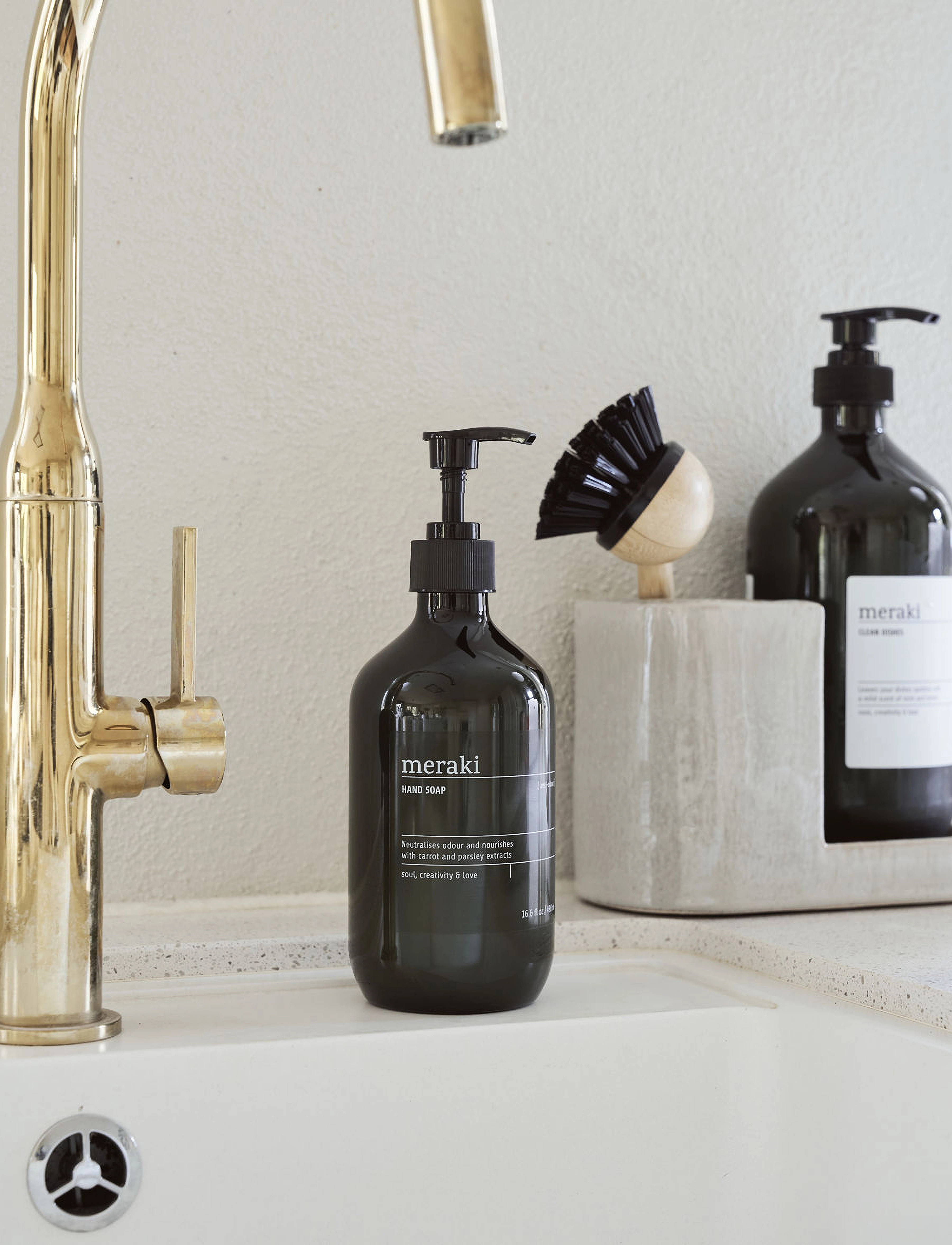 meraki Hand Soap, Anti-Odour, 490 ml, 490 ml, Green, Håndsæbe > Flydende Håndsæbe, Dame