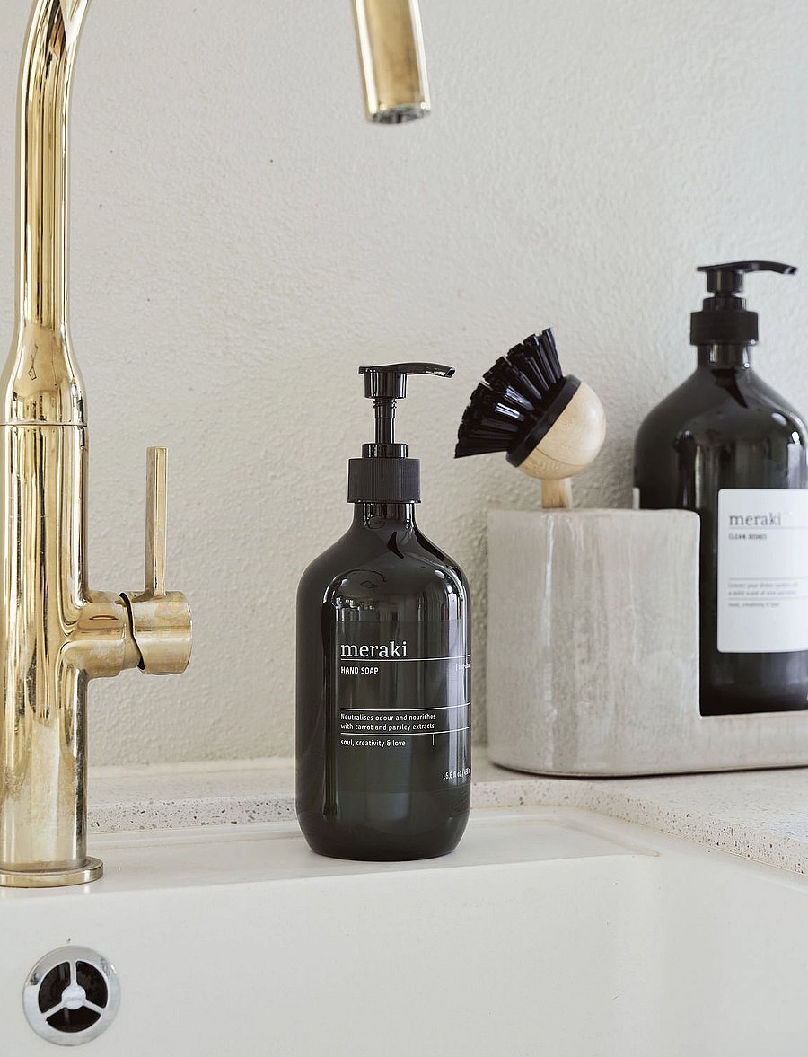 meraki - Hand soap, Anti-Odour, 490 ml - vedelseebid - green - 0