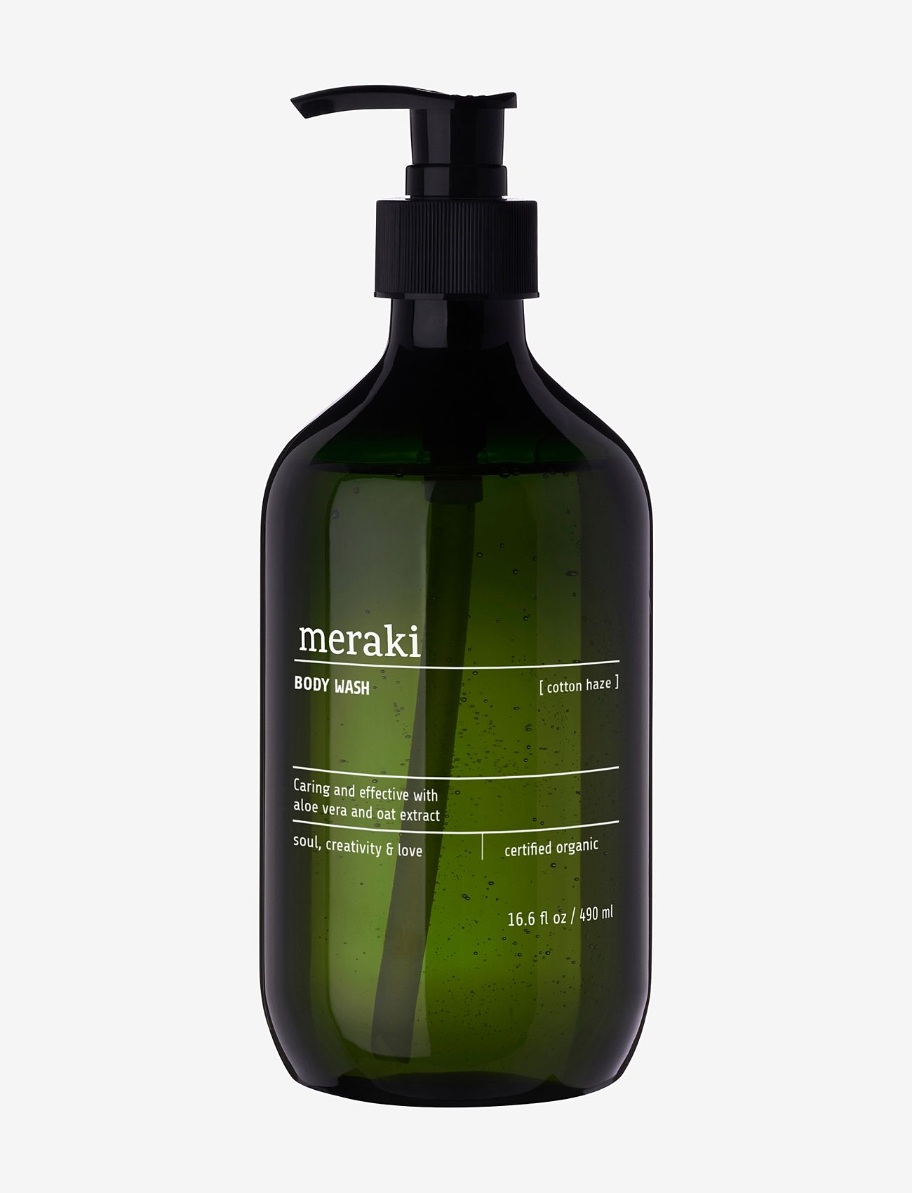 meraki - Body wash, Cotton Haze - handkräm - green - 2