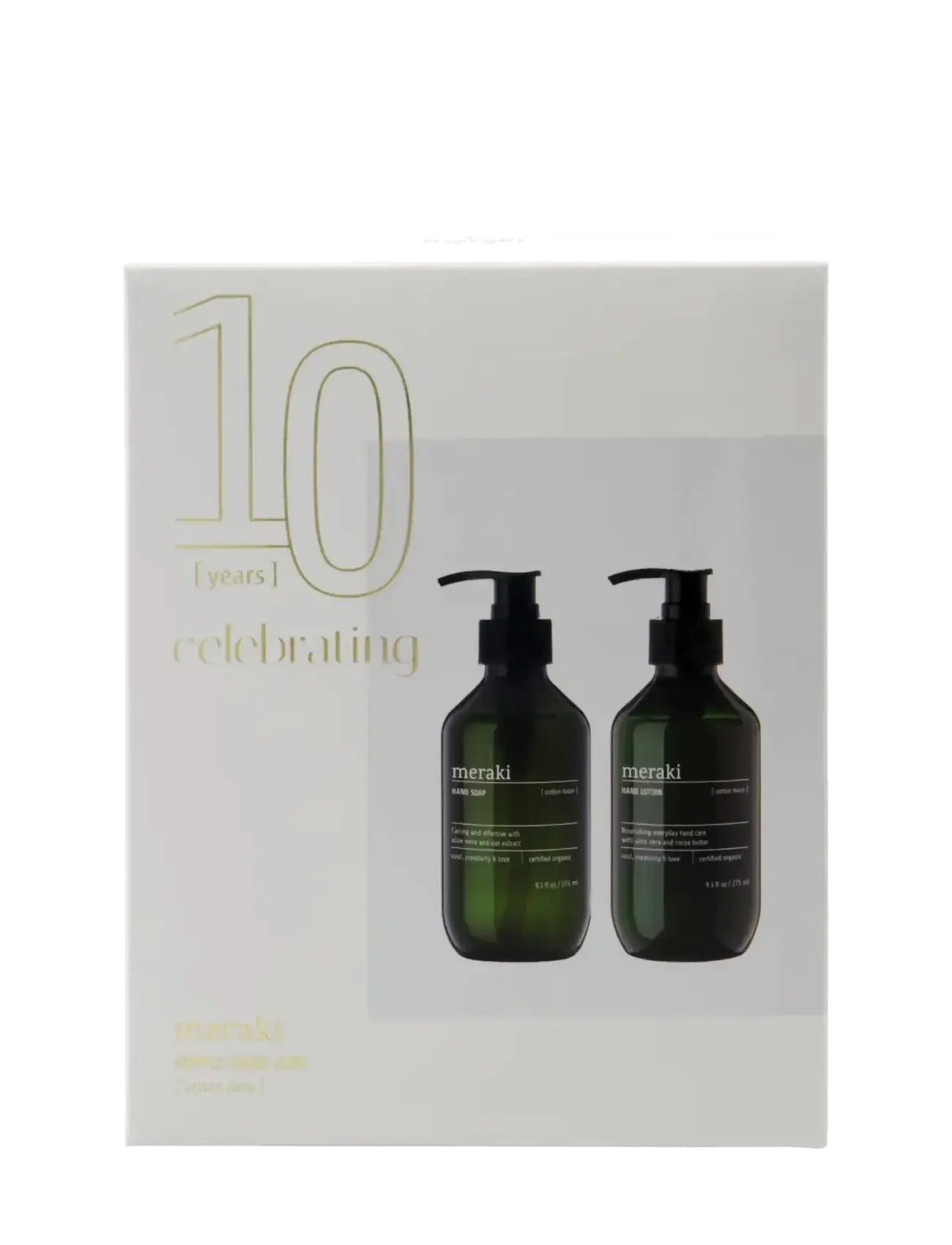 meraki Gift Box, Cotton Haze Hand Soap + H, Bath & Body Sæt, Grøn, Str: ONE SIZE