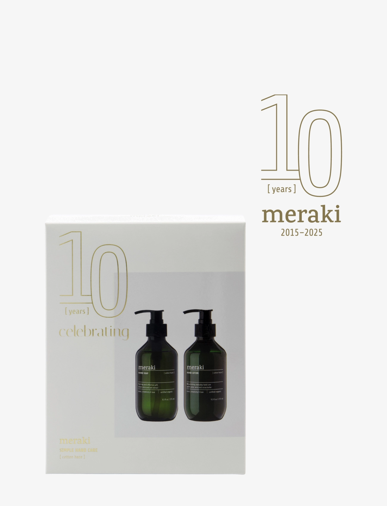 meraki Gift box, Cotton Haze, Simple hand care, Green - Gavesæt - GREEN / green