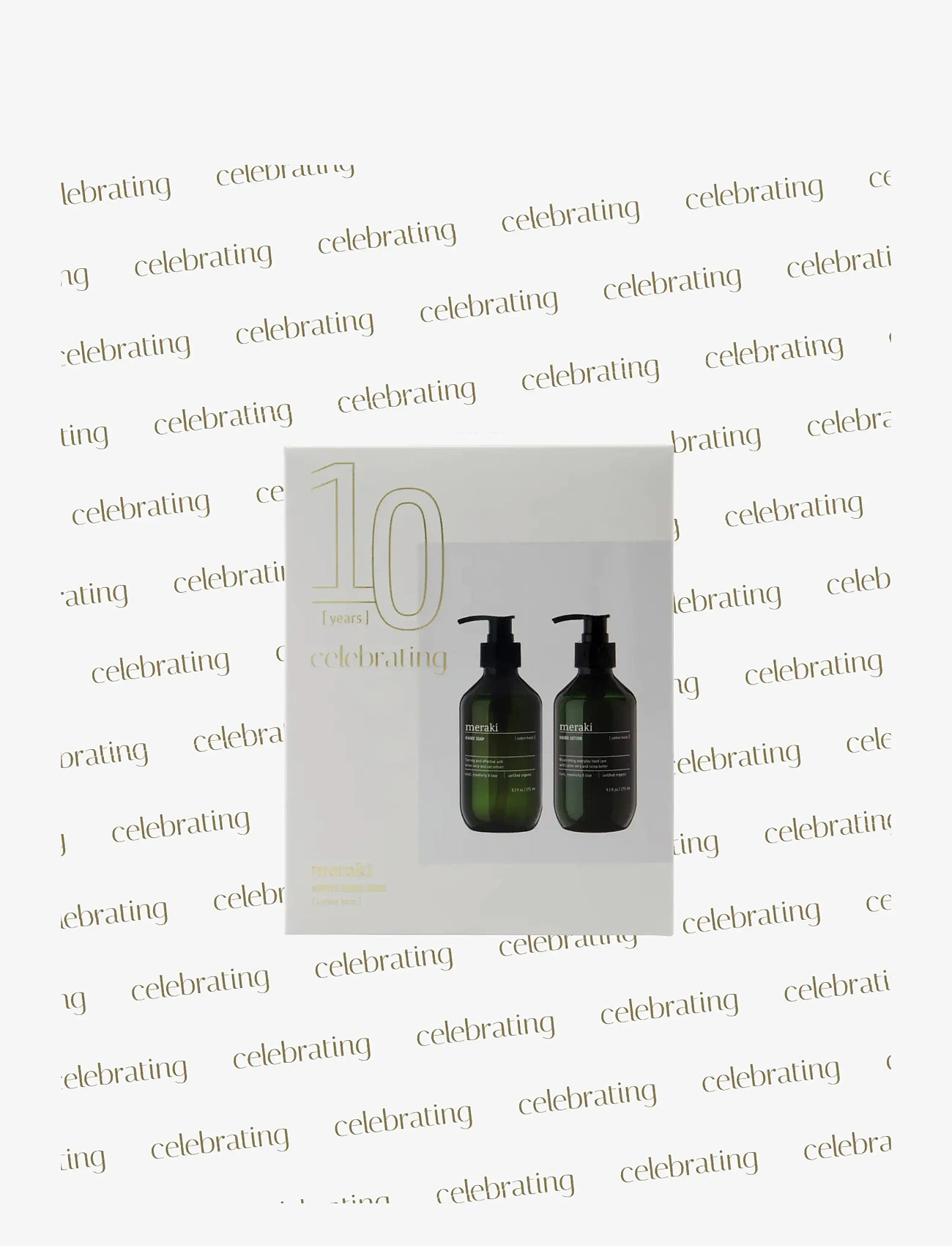 meraki - Gift box, Cotton Haze Hand Soap + H - handa honum - green - 1