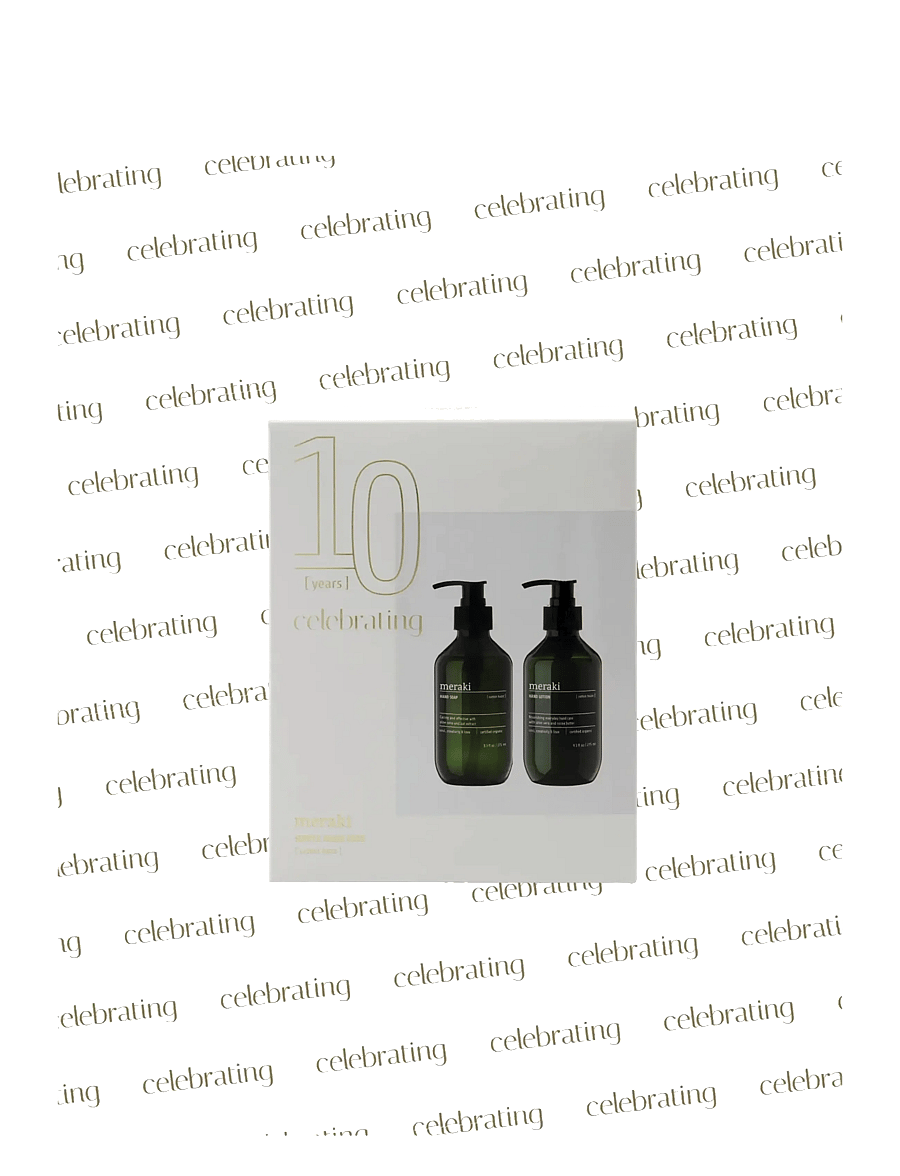 meraki - Gift box, Cotton Haze Hand Soap + H - giftset - green - 1