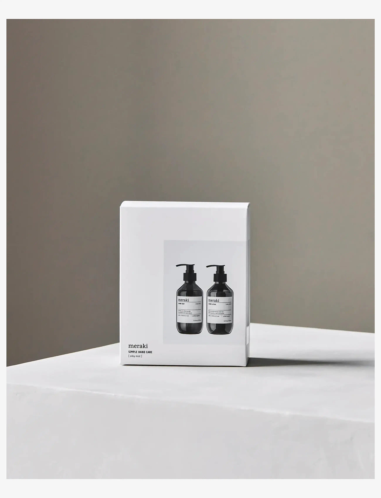 meraki - Gift box, silky mist hand soap + hand lotion, 275|275 ml|ml - til ham - grey - 4