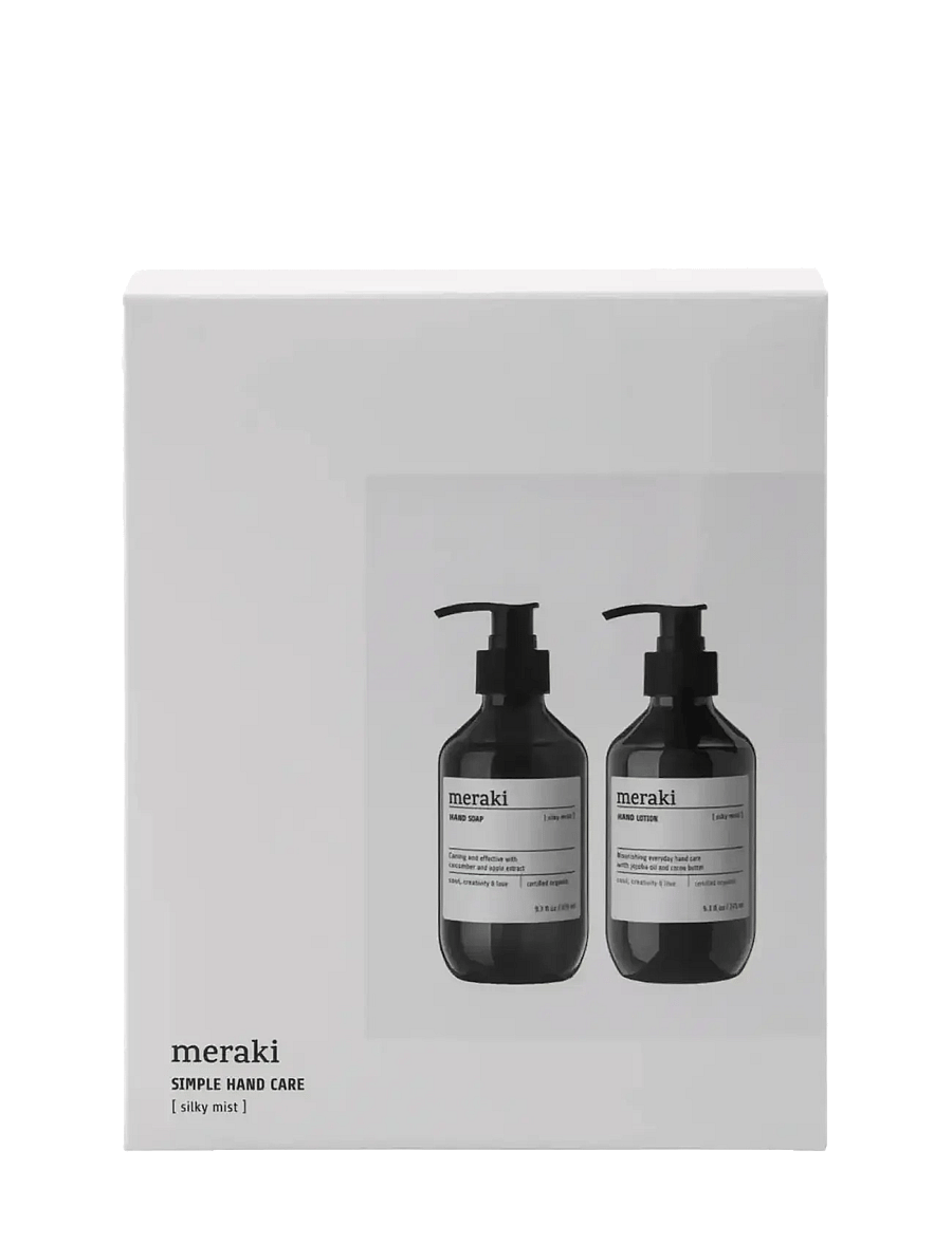 meraki - Gift box, Silky Mist Hand Soap + Ha - white - 0