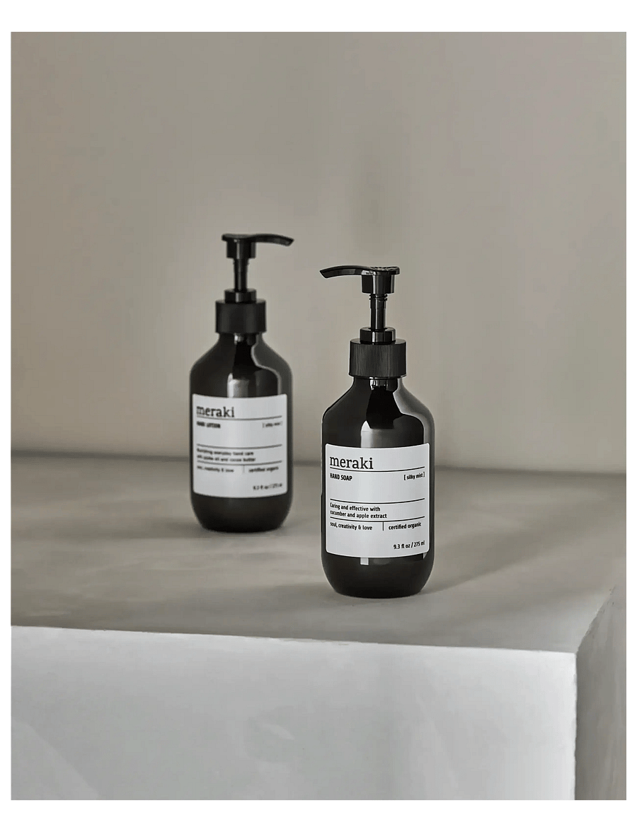 meraki - Gift box, Silky Mist Hand Soap + Ha - white - 3