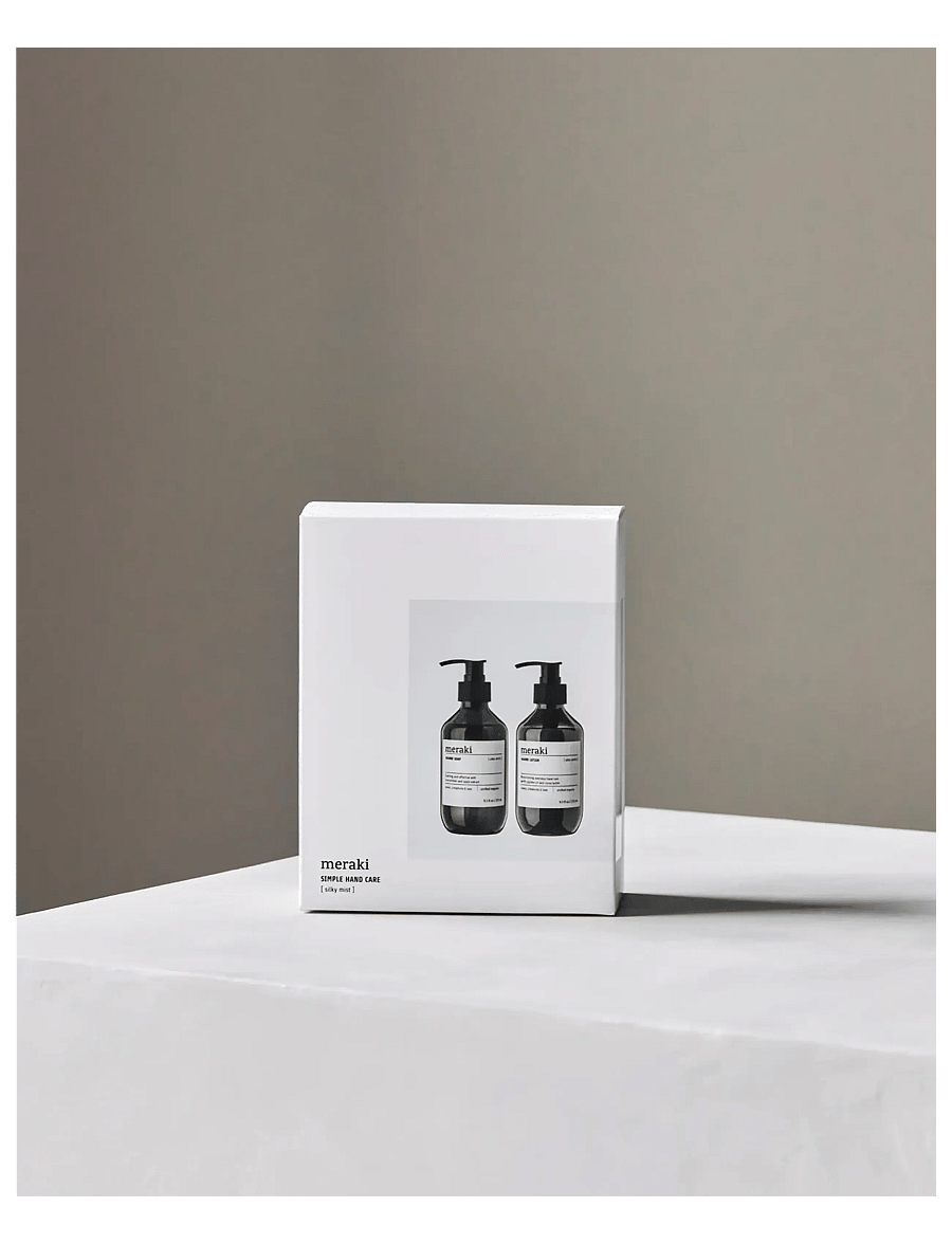 meraki - Gift box, Silky Mist Hand Soap + Ha - white - 4