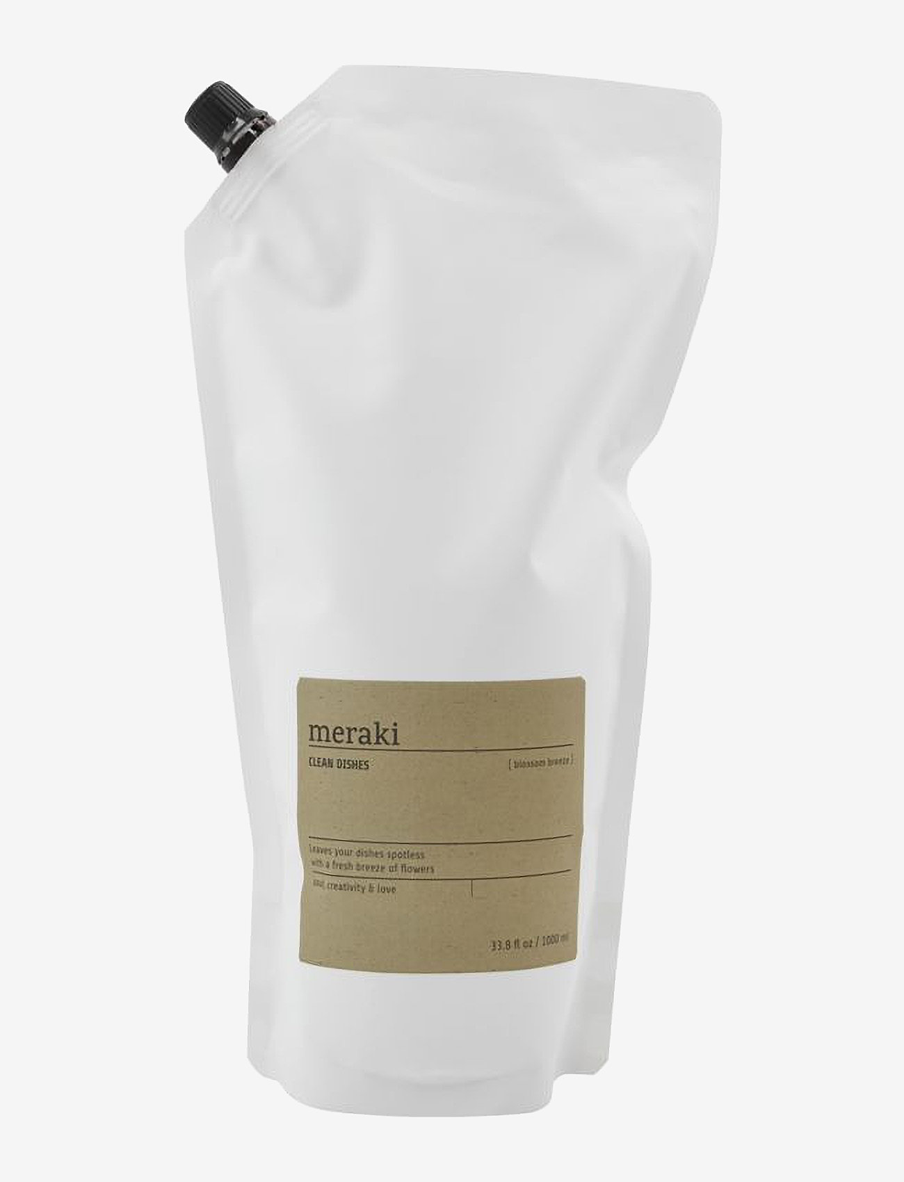 meraki - Opvaskemiddel, Blossom breeze refill - opvaskemiddel - white - 0