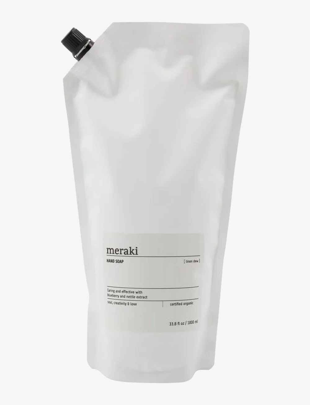 meraki - Hand soap, Linen dew refill - käteseebi täitepakid - clear - 1