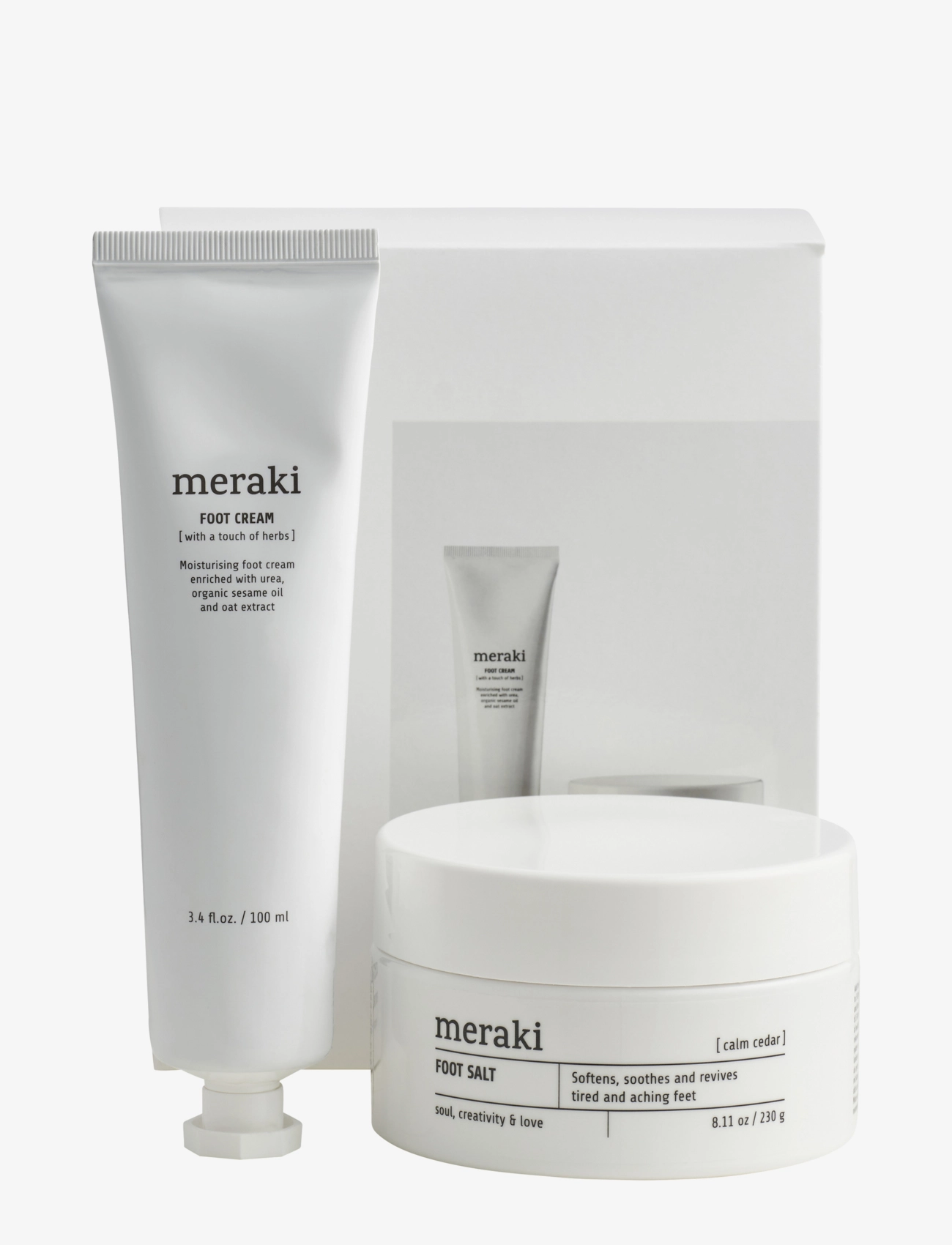 meraki Presentask, Foot spa, Vit - Födelsedagspresenter - CLEAR / undefined