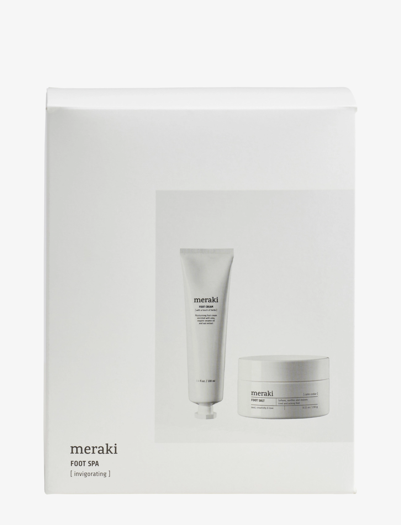 meraki - Presentask, Foot spa, Vit - clear - 1