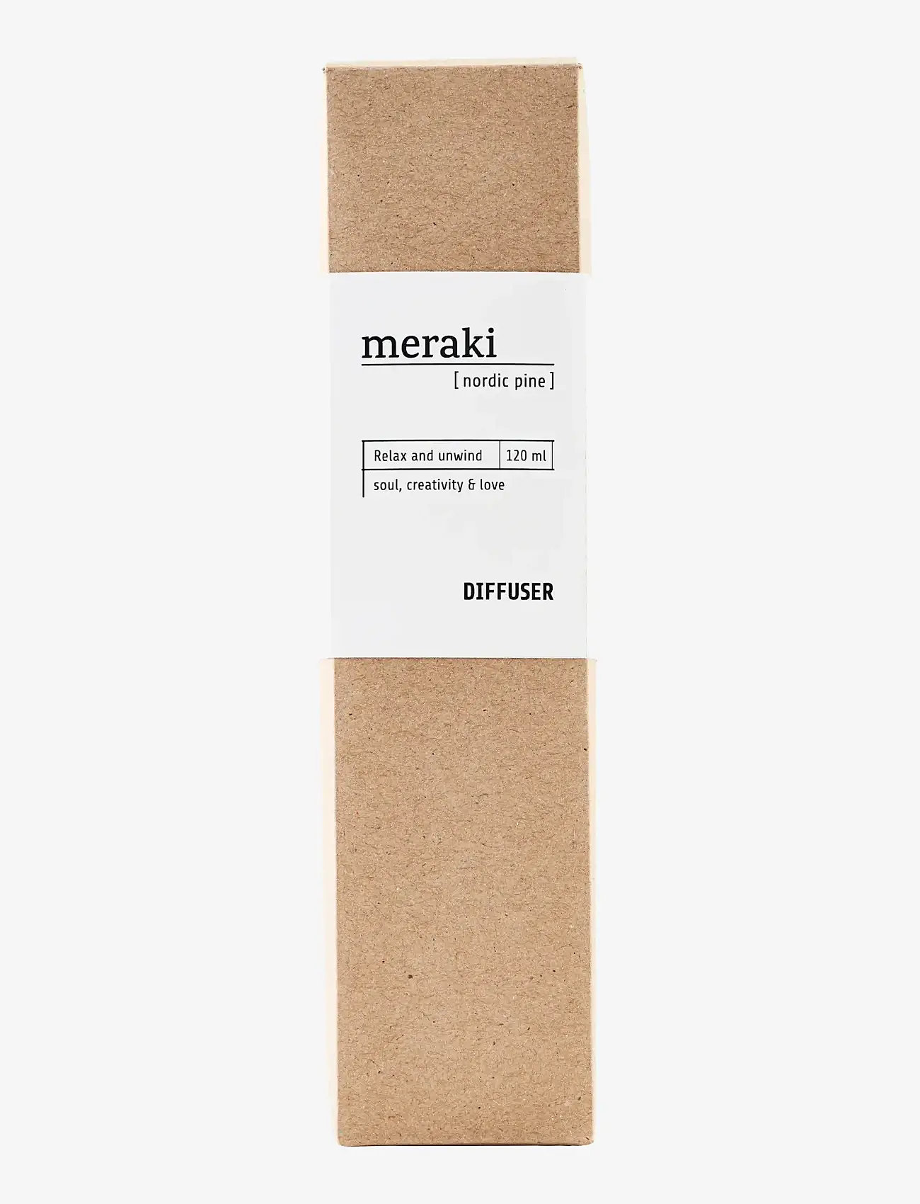 meraki - Diffuser w. 7 sticks, Nordic pine - under 200 kr - no coluor - 2