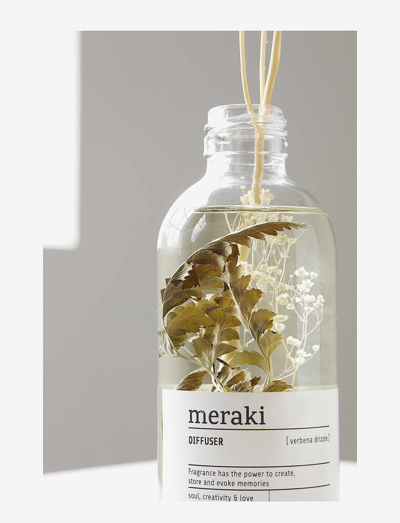 meraki - Diffuser Verbena drizzle - doftpinnar - clear - 2