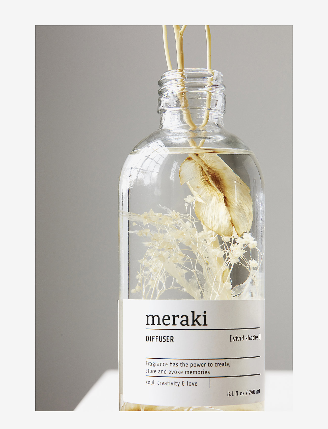 meraki - Diffuser Vivid shades - doftpinnar - clear - 2