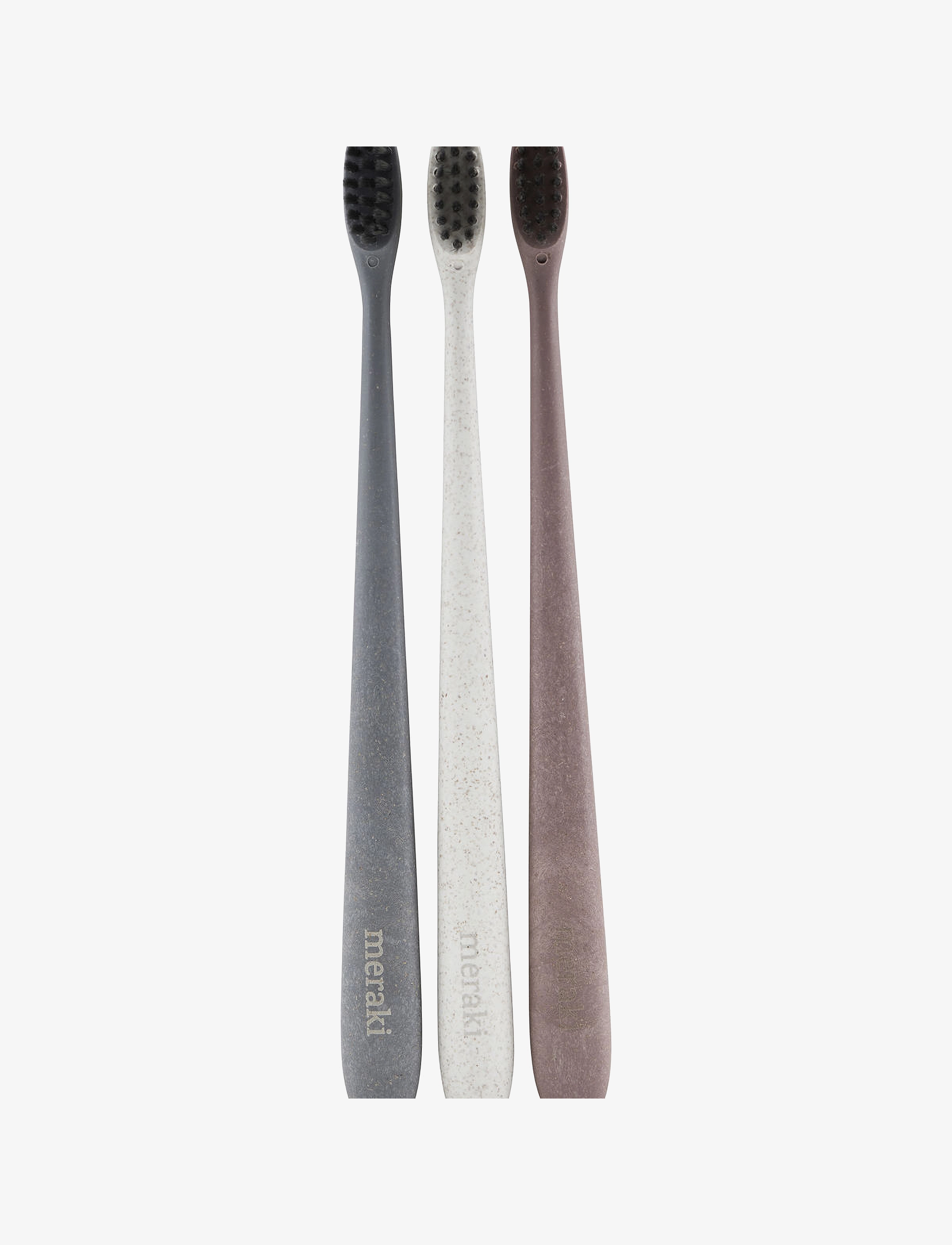 meraki - Tandbørste, Grå/hvid/bordeaux - tandbørster - grey/white/burgundy - 2