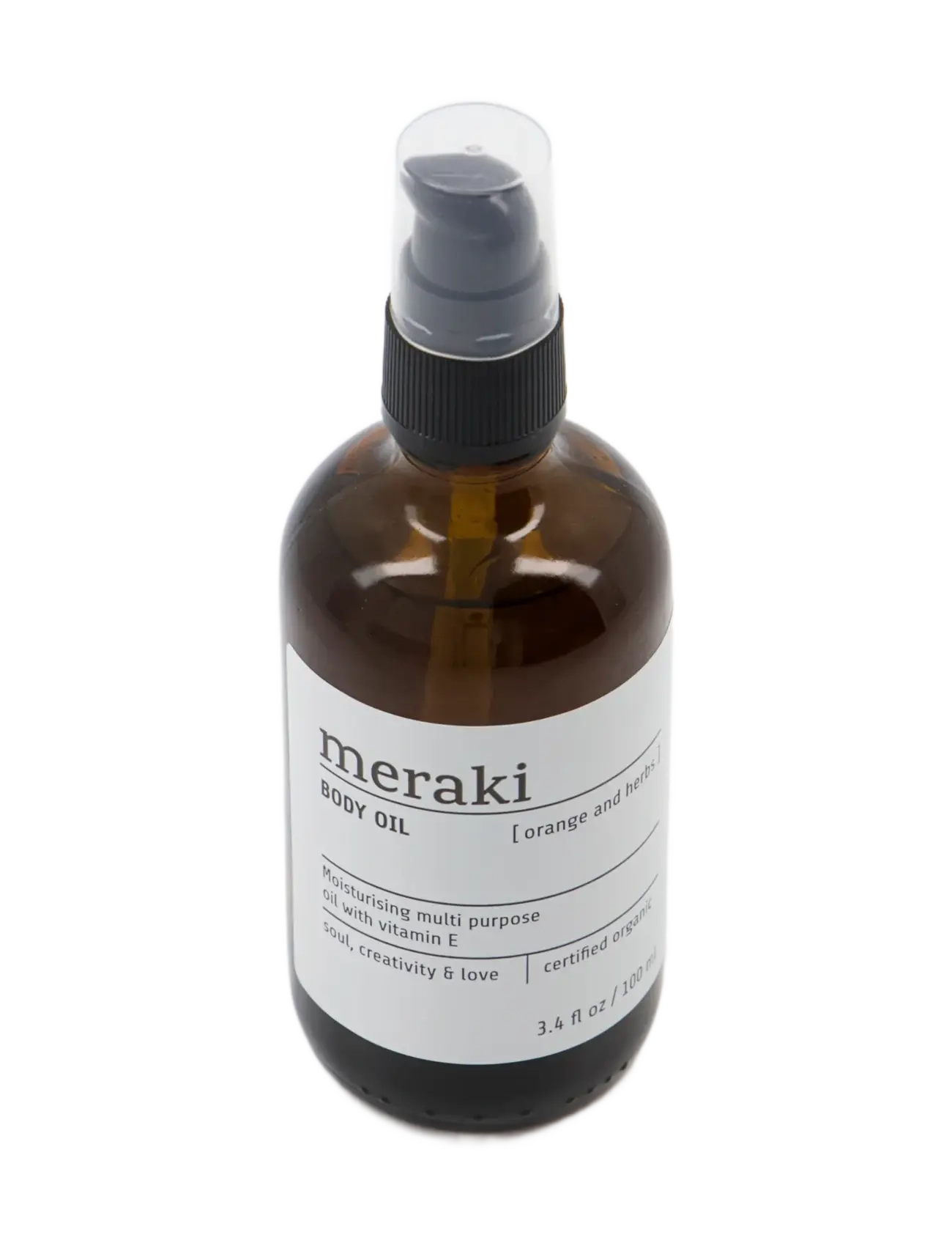 Meraki Body Oil, Orange & Herbs kroppsolja dam – bild 2