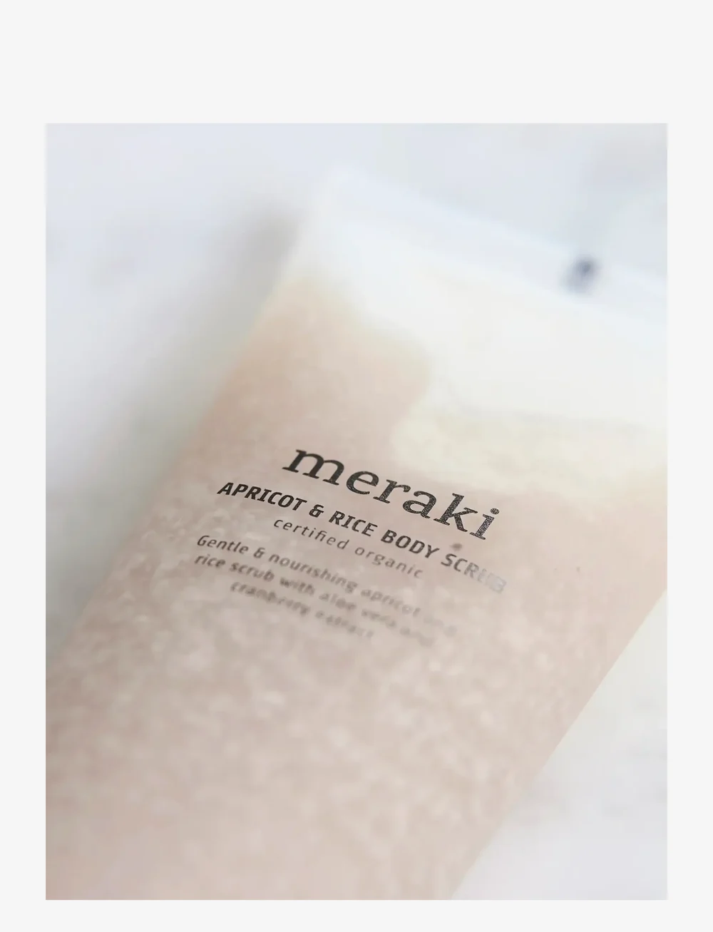 meraki - Apricot & Rice Body scrub - skrubji un eksfoliatori - ķermenim - no colour - 2