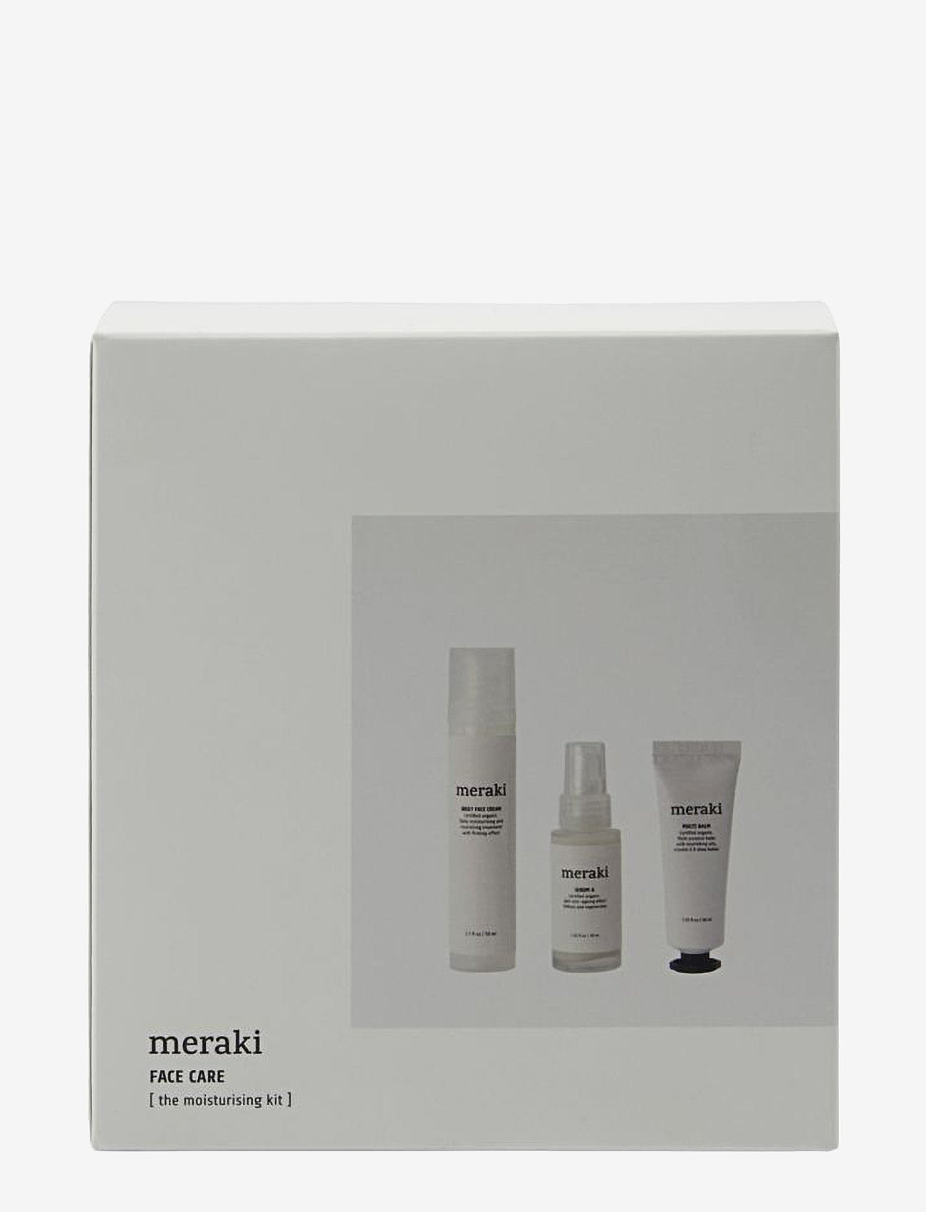 meraki - Gift box, The moisturising kit - Face care - for him - white - 2