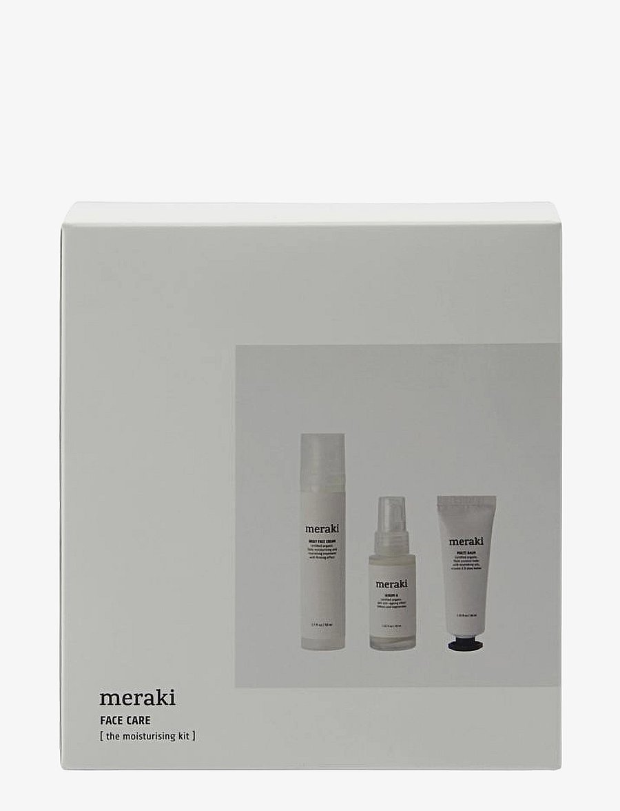 meraki - Gift box, The moisturising kit - Face care - gåvoset - white - 2