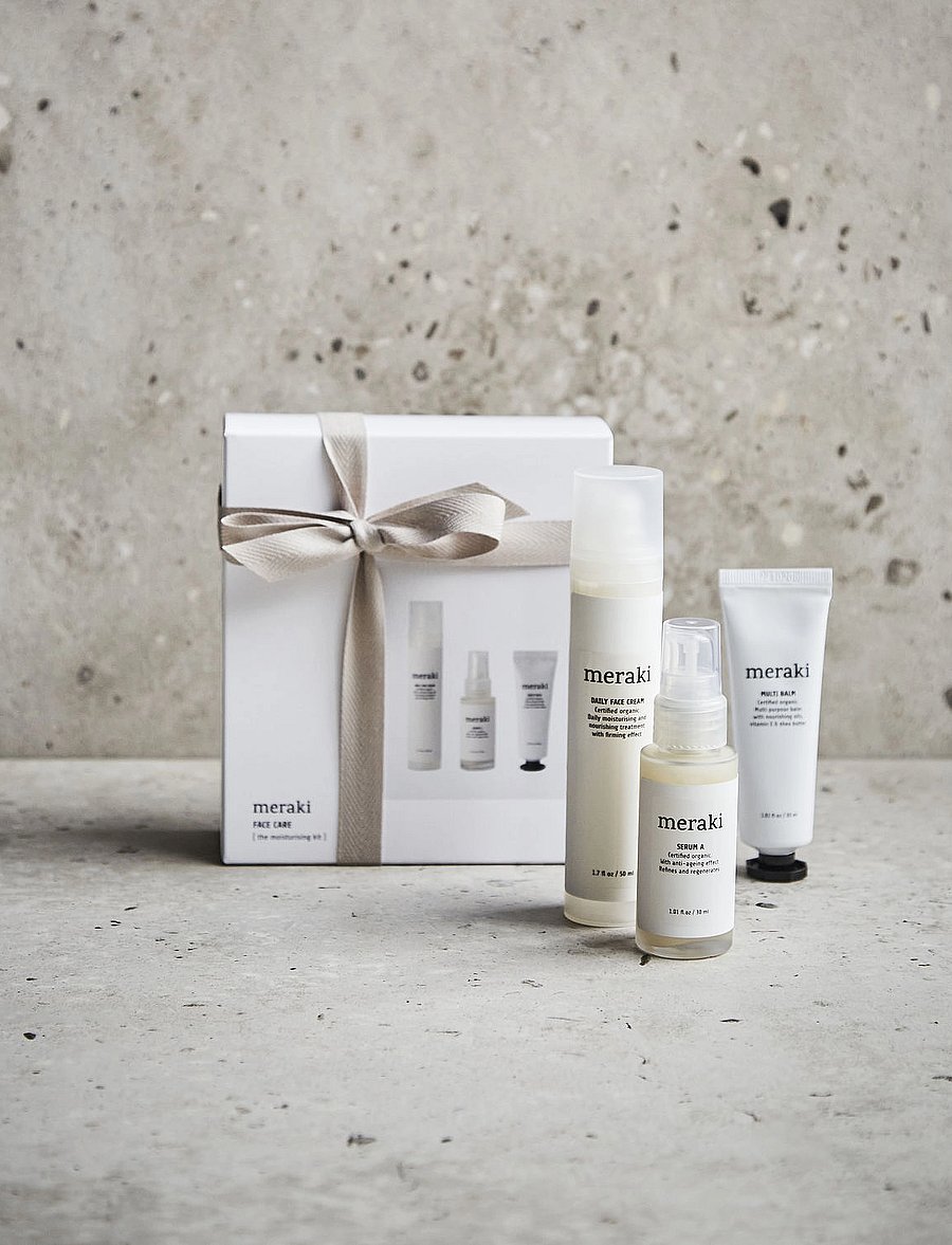 meraki - Gift box, The moisturising kit - Face care - gåvoset - white - 0