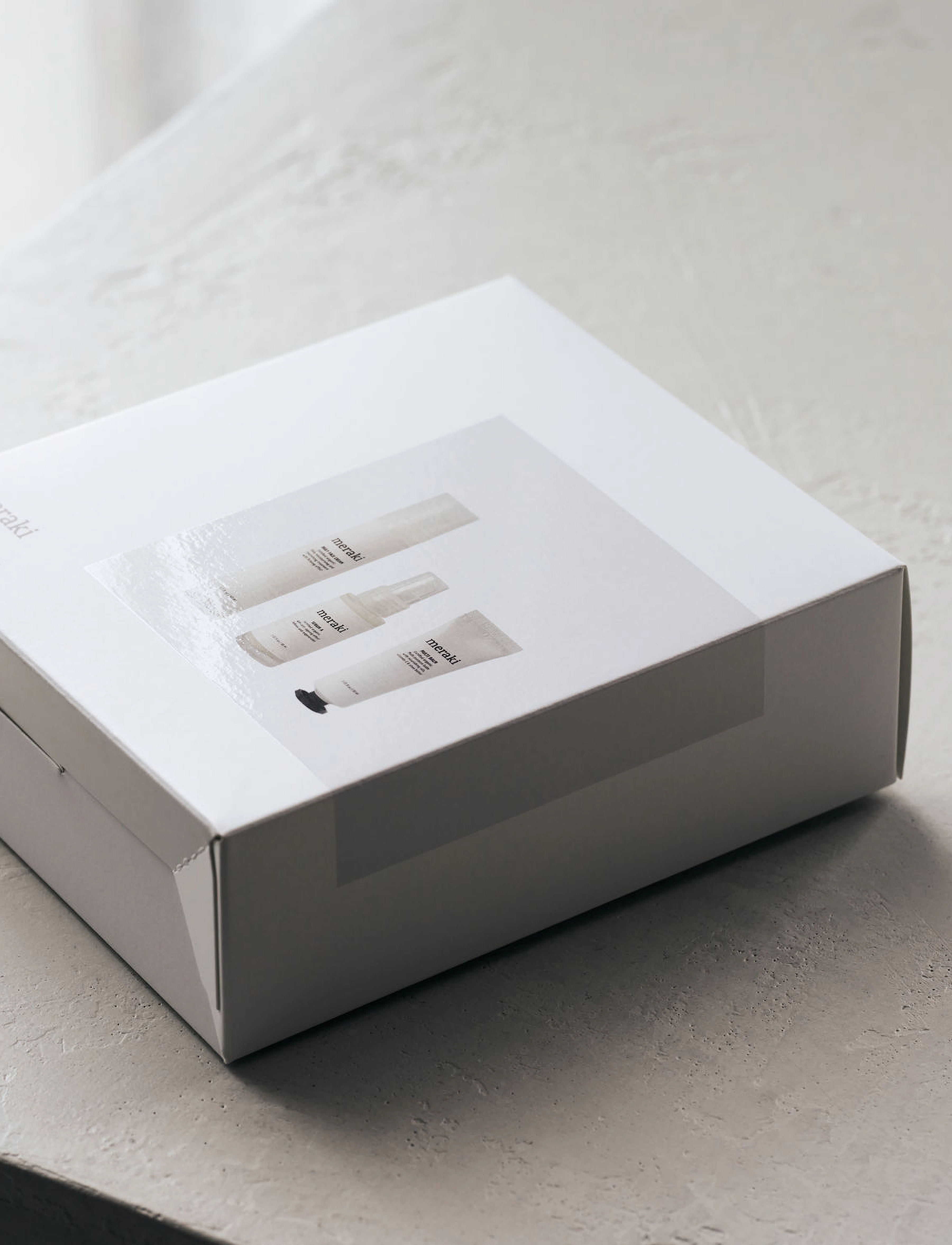 meraki - Gift box, The moisturising kit - Face care - gåvoset - white - 4