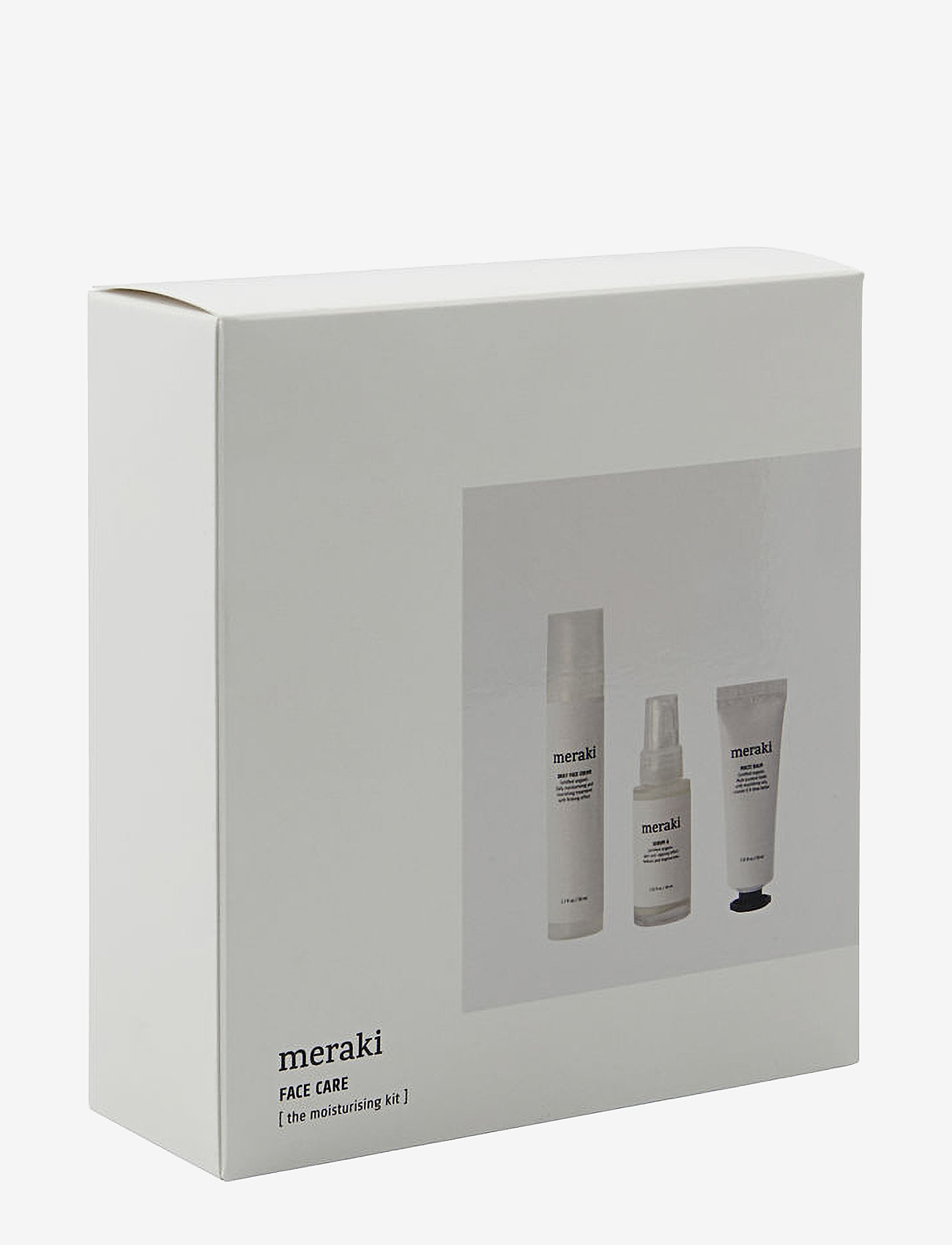meraki - Gift box, The moisturising kit - Face care - for him - white - 3