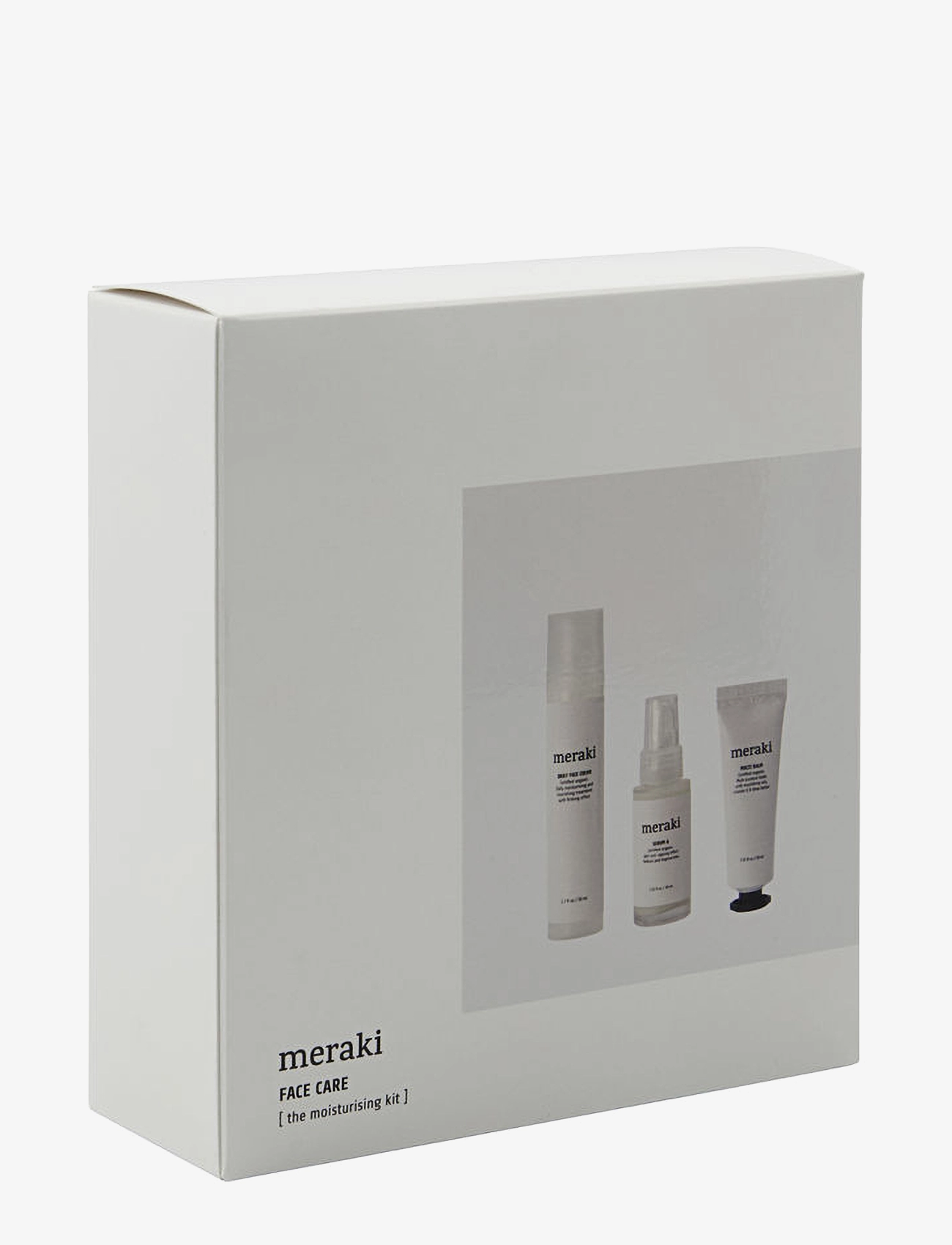 meraki - Gift box, The moisturising kit - Face care - gåvoset - white - 3