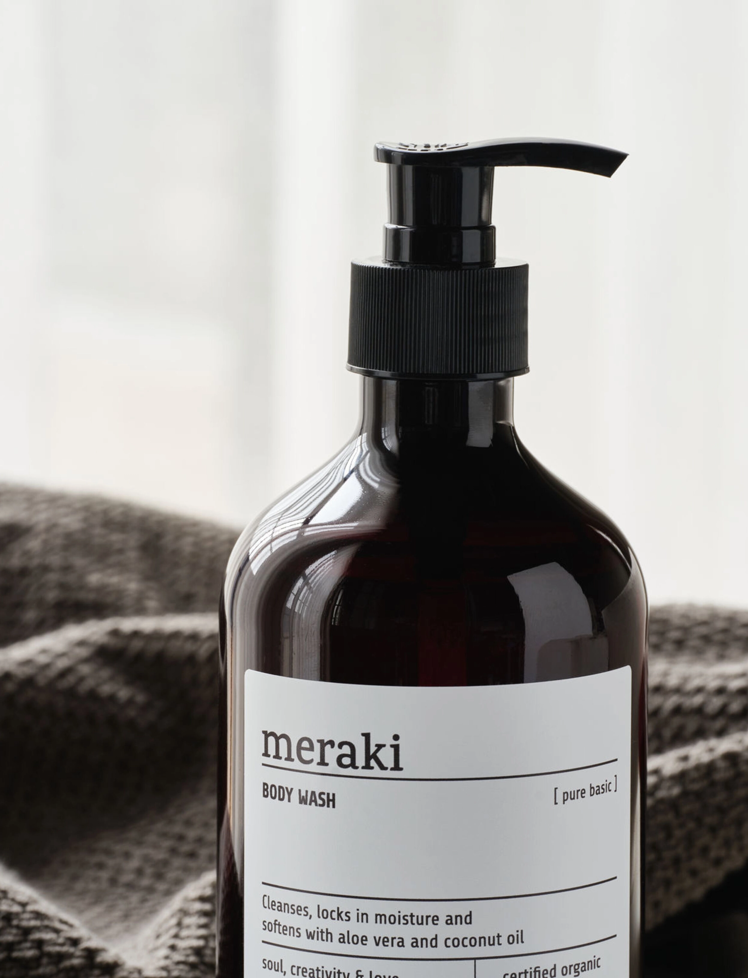 meraki - Body wash, Pure basic - lägsta priserna - brown - 2